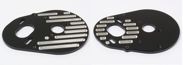 Lightweight Milled Motor Plate
