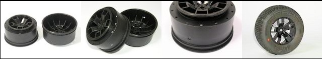 Lightweight Machined Racing Wheels
